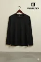 Black daily wear t-shirt for women 