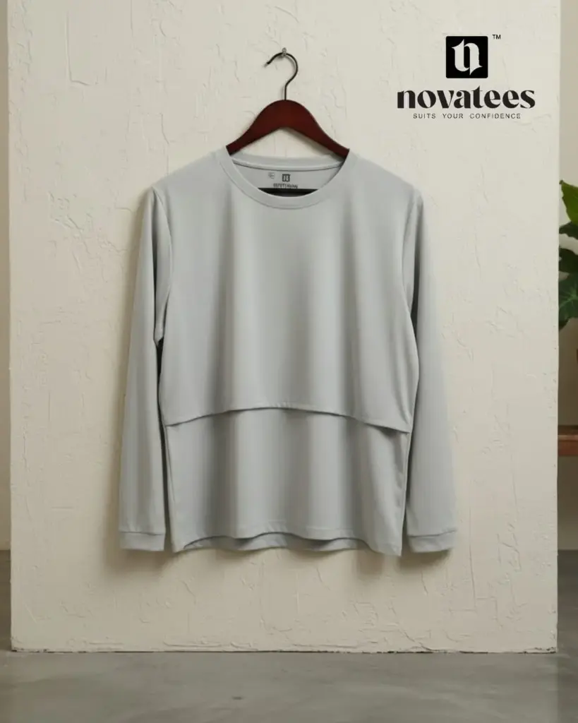 Beige Nursing tshirt (M)